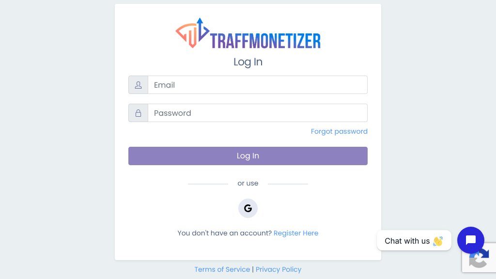 Screenshot of Traffmonetizer: Advanced Web Analytics for Traffic Optimization