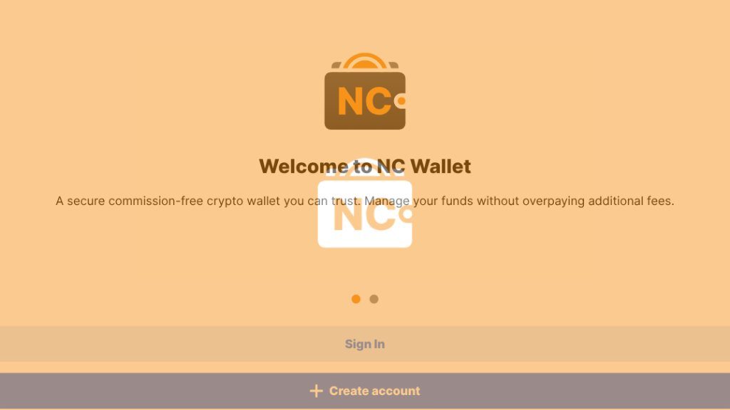 Screenshot of NC Wallet App: A Practical Digital Wallet Solution for Secure Finance Management