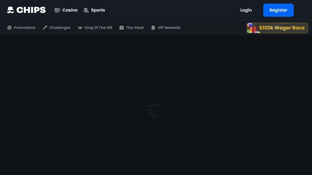 Screenshot of Chips.gg: Your Guide to Crypto Casino Gaming