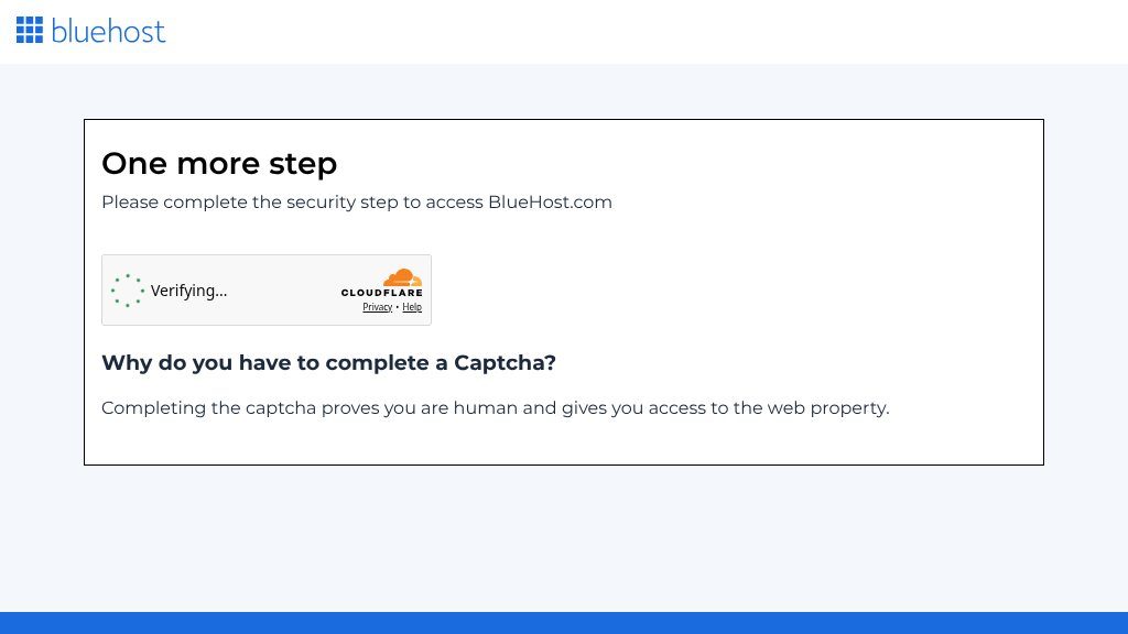 Screenshot of Bluehost Web Hosting Solutions for Reliable Online Presence